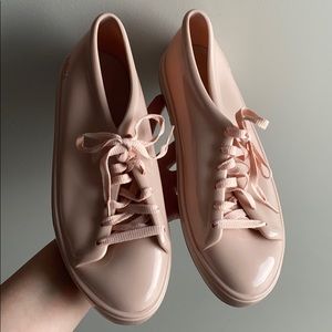 Melissa pink fashion scented sneakers size 10